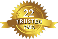 22 Years of Trusted Service